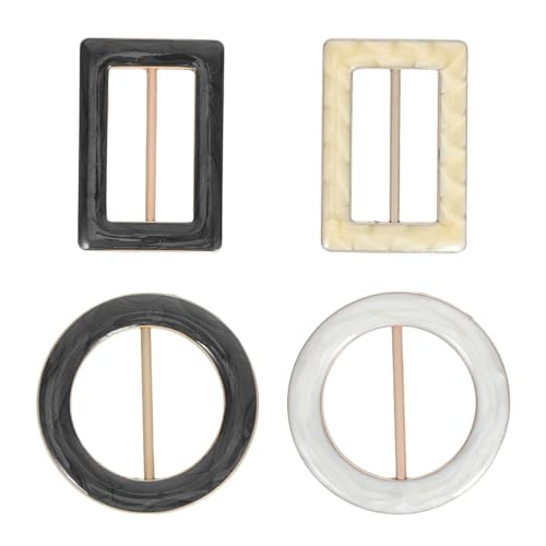 Warmhm 4stücke Schalclip Aus Zinklegierung Runde Clipschnalle Für Seidenschals Modischer Schalringschnaller Pullover-verschlussclip Praktischer Halter Für Kleidung Schals Und Krawatten Warmhm 4stücke Schalclip Aus Zinklegierung Runde Clipschnalle Für Seidenschals Modischer Schalringschnaller Pullover-verschlussclip Praktischer Halter Für Kleidung Schals Und Krawatten von Warmhm