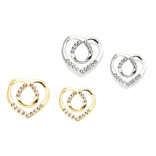 Warmhm 4 Stück Teiliges Schalclips und Dekorative Knöpfe Vielseitig Einsetzbar für Kleidung und T Shirts Edle Metalloptik Silber und Gold Glatte Kanten Komfortabel und Langlebig als für Warmhm 4 Stück Teiliges Schalclips und Dekorative Knöpfe Vielseitig Einsetzbar für Kleidung und T Shirts Edle Metalloptik Silber und Gold Glatte Kanten Komfortabel und Langlebig als für von Warmhm