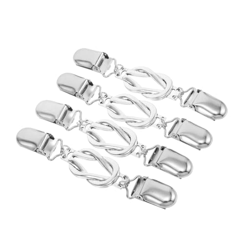 Warmhm 4stücke Vintage Cardigan Clips Für Frauen Modische Pullover Clips Stilvolle Broschen Zur Sicherung Von Schalen Und Schals Kleidungsaccessoires Für Jeden Anlass von Warmhm