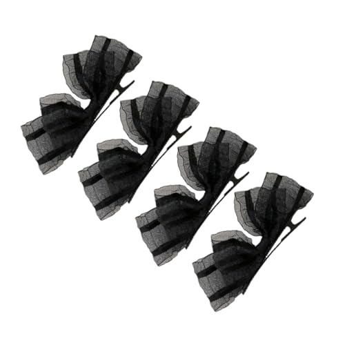 Warmhm 4stücke Spitzenschleife Haarspange Spitze Bogen Haar Klemmen Schleife Spitzen Haarnadel Kopfschmuck Für Alltag Geburtstagsfeiern Hochzeitsfeiern von Warmhm