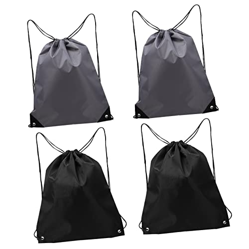 Warmhm 4stücke Turnbeutel Mit Kordelzug Großer Beutel Aus Polyestergewebe Praktisch Und Leicht Zu Reinigen Für Sport Wandern Und Camping von Warmhm