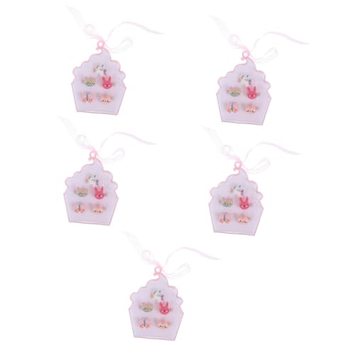 Warmhm 5 Boxen Ringe Einstellbare Katzenringe für Jahre für Rollenspiele von Warmhm