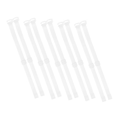 Warmhm 5 Paare Lose High Heels Schuhriemen Damen Einstellbar Transparent Abnehmbare Rutschfeste Fersenriemen Vielseitig Für Hohe Absätze von Warmhm