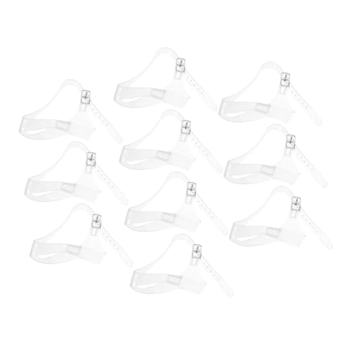 Warmhm 5 Paare Transparente Elastische High Heel Schuhbänder Dreieckige Rutsch Straps Abnehmbare Unsichtbare Pumpsriemen für Damen Hochzeit Party Alltag Stabiler Halt von Warmhm