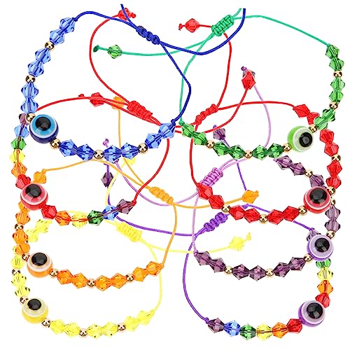 Warmhm 8stücke Blick Armbänder Verstellbar Perlen Armbänder Handgefertigte Für Damen Herren von Warmhm