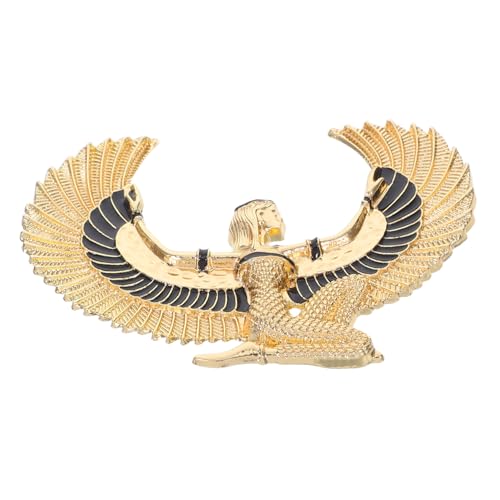 Warmhm Ägyptische Göttin Brosche Pin mit Feiner Gravur Vielseitiges Damen Accessoire für Mäntel Cardigans Taschen und Besondere Anlässe Modisches Schmuckstück und Dekoratives Sammlerstück von Warmhm