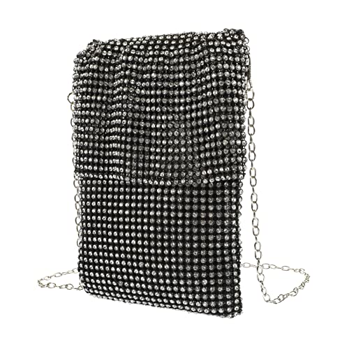Warmhm Abendtasche Damen Strassbesetzte Clutch Handtasche für Mobiltelefone und Kosmetik Elegant für Partys Hochzeiten und Alltagsgebrauch Warmhm Abendtasche Damen Strassbesetzte Clutch Handtasche für Mobiltelefone und Kosmetik Elegant für Partys Hochzeiten und Alltagsgebrauch von Warmhm