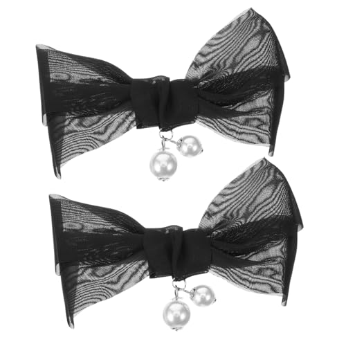 Warmhm Abnehmbare Schwarze Schleifen Schuhclips für Damen Hochzeitsschmuck Wiederverwendbare Schuhdekoration für Brautschuhe und High Heels Vielseitige Accessoires für Festliche Anlässe Warmhm Abnehmbare Schwarze Schleifen Schuhclips für Damen Hochzeitsschmuck Wiederverwendbare Schuhdekoration für Brautschuhe und High Heels Vielseitige Accessoires für Festliche Anlässe von Warmhm