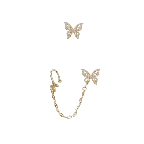 Warmhm Asymmetrische Ohrstecker Damen Silber mit Strassbesatz Ohrklemme Ohrschmuck für Alltag und Shopping Hautfreundlich Langlebig Warmhm Asymmetrische Ohrstecker Damen Silber mit Strassbesatz Ohrklemme Ohrschmuck für Alltag und Shopping Hautfreundlich Langlebig von Warmhm