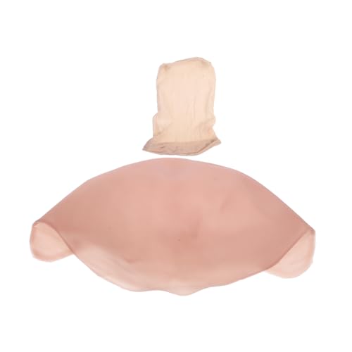 Warmhm Bald Cap Aus Silikon Für Make-up Und Cosplay Einfach Zu Tragen Realistische Haarbehaarung Geeignet Für Partys Und Performances Für Junge Mädchen Und Erwachsene von Warmhm