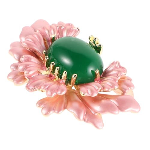 Warmhm Begonienbrosche für Damen Vintage Floral Anstecknadel im Chinesischen Stil Perfektes Accessoire für Hochzeiten Partys Schmuck für Schals und Kleidung von Warmhm