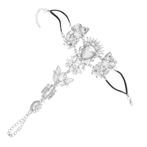 Warmhm Beinketten Fußkette Strand Fußkettchen Fußschmuck Für Frauen Fußkettchen Strass Fußkette Strass Armband Für von Warmhm