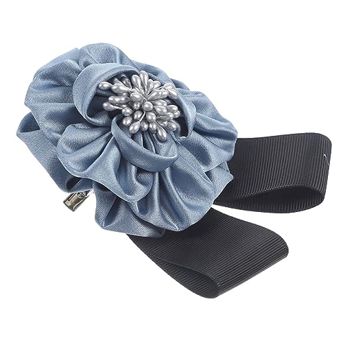 Warmhm Blumenbrosche Damen Satin Anstecknadel mit Clip für Kleidung Anzug Rucksack Vielseitige Stoffblumenbrosche für Kleider Schals Geschenke von Warmhm