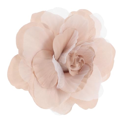 Warmhm Blumenbrosche für Damen Anstecknadel Satin und Garn für Kleidung und Besondere Anlässe Beige Warmhm Blumenbrosche für Damen Anstecknadel Satin und Garn für Kleidung und Besondere Anlässe Beige von Warmhm