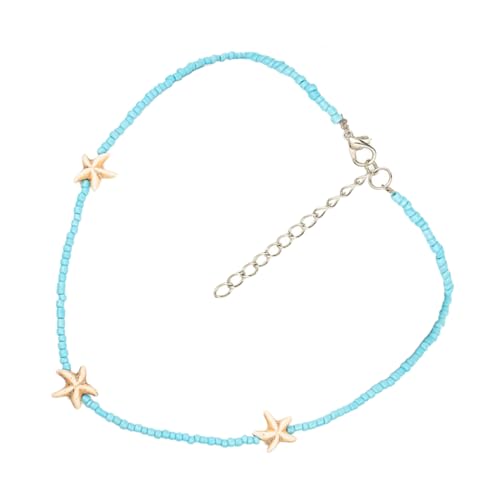 Warmhm Bohemian Sternen Minischnur Halskette für Damen Perlen Clavicle Kette Modischer Strand Schmuck für Partys und Freizeit Leicht und Angenehm zu Tragen Warmhm Bohemian Sternen Minischnur Halskette für Damen Perlen Clavicle Kette Modischer Strand Schmuck für Partys und Freizeit Leicht und Angenehm zu Tragen von Warmhm