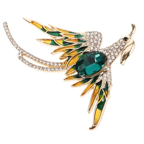 Warmhm Brosche Damen Tier Anstecknadel mit Funkelnden Strasssteinen Leichter Schmuck für Pullover Kleider Hemdkragen Wiederverwendbar und Robust Vielseitige Modeaccessoire von Warmhm