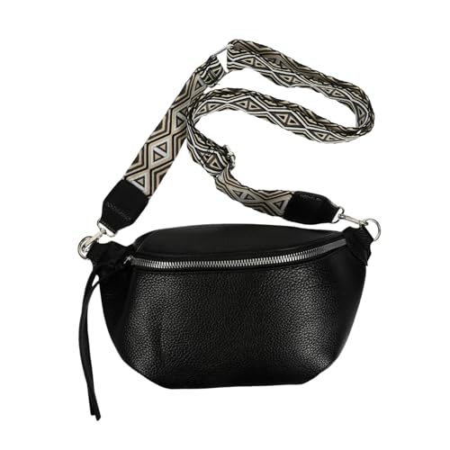 Warmhm Moderne Herren Brusttasche Pu Crossbody Bag Mit Verstellbarem Gurt Große Diebstahlsichere Gürteltasche Für Reisen Fitness Und Alltag von Warmhm