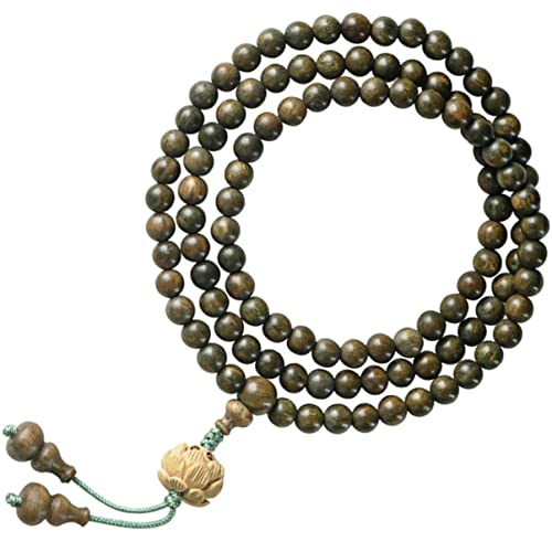 Warmhm Buddhistisches Rosary Armband Holz Perlen Armband für Frauen und Männer Geeignet für Meditation Yoga und Tägliches Tragen Handgefertigt Grünem Sandelholz Langlebig und Warmhm Buddhistisches Rosary Armband Holz Perlen Armband für Frauen und Männer Geeignet für Meditation Yoga und Tägliches Tragen Handgefertigt Grünem Sandelholz Langlebig und von Warmhm