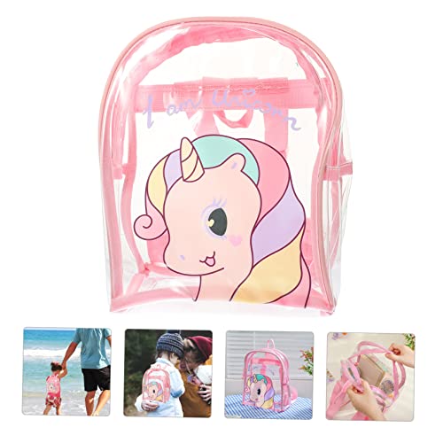 Warmhm Einhorn-Tasche Für Mädchen Leichter Kinderrucksack Mit Großem Fassungsvermögen Praktischer Schulterbeutel Für Reisen Und Tagesausflüge Für Snacks Bücher Und von Warmhm