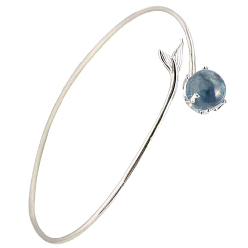 Warmhm Charm Fishtail Armband für Damen Verstellbares Metall Armband Eleganter Schmuck für Partys und Alltag Perfektes zu Jedem von Warmhm
