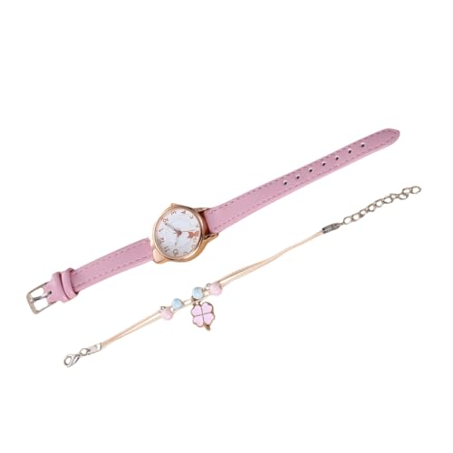 Warmhm Damen Armbanduhr mit Süßem Katzen Design PU Lederband Quarzuhr und Modischem Armband im Teiligen Set Langlebige und Stilvolle Damenuhr für Alltag und Freizeit Warmhm Damen Armbanduhr mit Süßem Katzen Design PU Lederband Quarzuhr und Modischem Armband im Teiligen Set Langlebige und Stilvolle Damenuhr für Alltag und Freizeit von Warmhm
