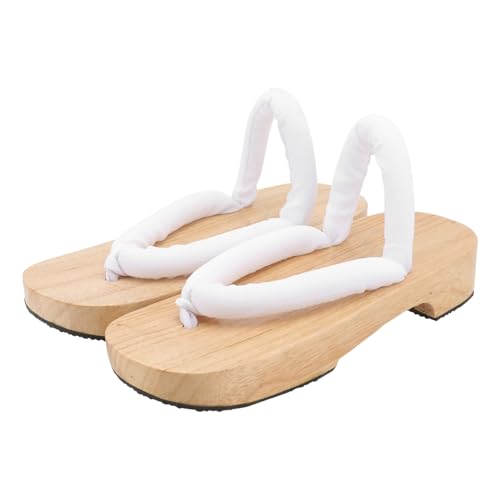 Warmhm Damen Holzclogs Sandalen mit Gummisohle rutschfest Sommer Pantoletten Strand Hausschuhe Atmungsaktiv Stilvoll und Langlebig Passend von Warmhm