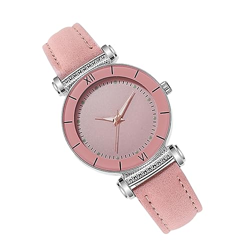 Warmhm Damenuhr Leuchtuhr Quarzuhr Schlichte Stilvolle Armbanduhr Modische Damen-Uhr Für Tägliche Tragbarkeit Und Viele Anlässe von Warmhm