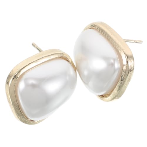 Warmhm Geometrische Ohrringe Für Damen Mit Kunstperlen Schlichtes Minimalistisches Design Als Ohrstecker Modischer Schmuck Für Frauen Für Hochzeiten Heimpartys Und Alltag Warmhm Geometrische Ohrringe Für Damen Mit Kunstperlen Schlichtes Minimalistisches Design Als Ohrstecker Modischer Schmuck Für Frauen Für Hochzeiten Heimpartys Und Alltag von Warmhm