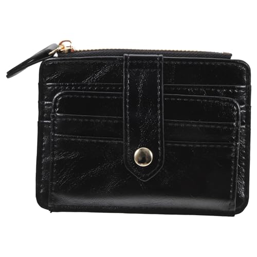 Warmhm Damen Portemonnaie Herzmuster Kleine Schwarze Handtasche Mit Leichtem Großem Fassungsvermögen Vielseitig Für Party Abend Alltag Multifunktionale Kartenhülle Und Geldbeutel von Warmhm