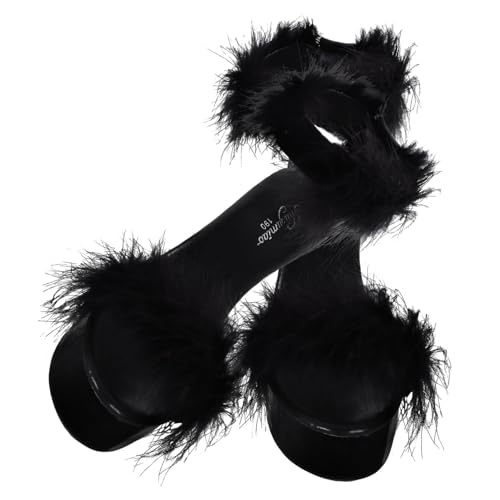 Warmhm Damen Sandaletten High Heels mit Blockabsatz Langlebige Sommerschuhe für Frühling und Sommer Modische Rutschfeste Schuhe für Arbeit und Freizeit Bequem und Zufällige Farbe von Warmhm