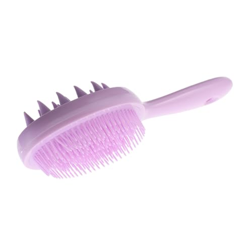 Warmhm Scalp Massager Ergonomische Doppel-seiten-shampoo-bürste Mit Langem Griff Silikon-haarentwirrer Und Schuppenentferner Für Männer Frauen Für Haartypen von Warmhm