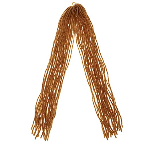 Warmhm Dreadlock Haarverlängerung für und Männer Natürliche Handgefertigte Synthetische Extensions für Hip Hop Stil Partys und Cosplay von Warmhm
