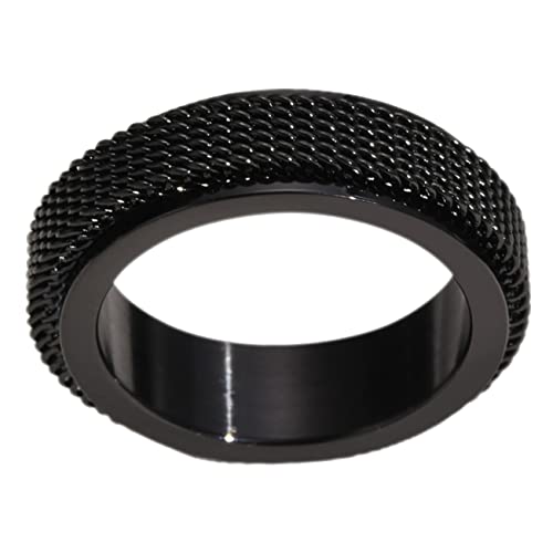 Warmhm Drehender Titanstahlring für Verstellbarer Fidget zur Stressbewältigung Modisches Schmuckstück für Besondere Anlässe und Alltag Elegant und Kreativ von Warmhm