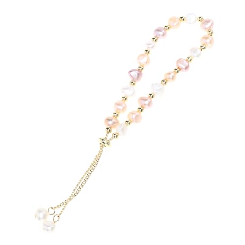 Warmhm Perlenarmreif Für Frauen Elegantes Armband Aus Süßwasserperlen Modisches Schmuckstück Für Damen Hautfreundlich Und Langlebig Als Zu Besonderen Anlässen von Warmhm