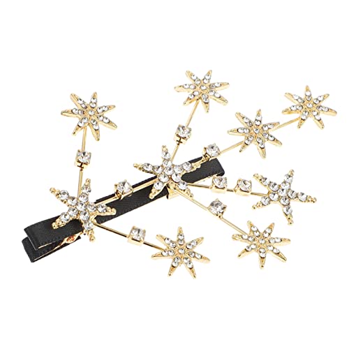 Warmhm Haarspangen Stern Zweige Haarspange Haarnadel Haar-accessoire Haarschmuck Für Damen von Warmhm