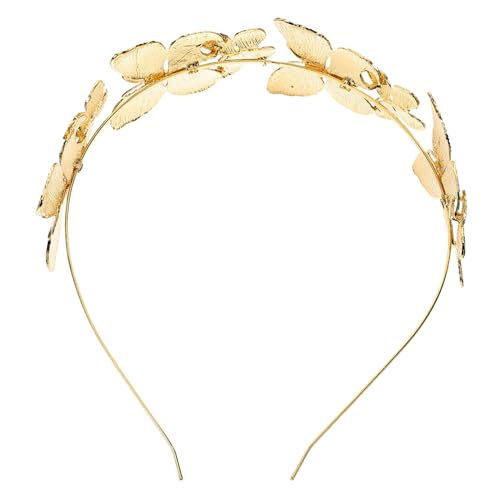 Warmhm Eleganter Metall Schmetterlings Haarreif Leichtes Vielseitiges Party und Brautschmuck Accessoire Komfortabel und Schlicht für Festliche Anlässe und Stilvolle Outfits von Warmhm