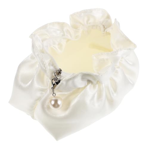 Warmhm Kosmetiktasche Für Damen Mit Großem Fassungsvermögen Reise-Make-up-Organizer Tragbar Für Hautpflege Und Toilettenartikel Wolkenförmige Plisseeform von Warmhm