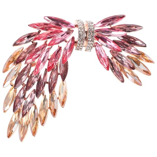 Warmhm Broschennadel Mit Strass-flügel-design Für Damenkleidung Mäntel Und Schals Dekorative Anstecknadel Für Partys Hochzeiten Und Besondere Anlässe Warmhm Broschennadel Mit Strass-flügel-design Für Damenkleidung Mäntel Und Schals Dekorative Anstecknadel Für Partys Hochzeiten Und Besondere Anlässe von Warmhm