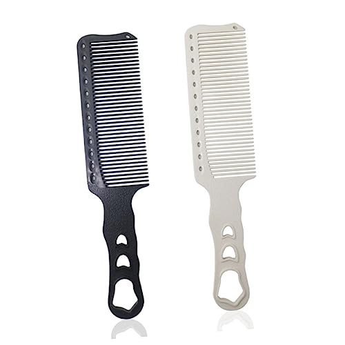 Warmhm Harzkämme Haarschneidekamm Leicht Tragbar für Männer und Frauen Antistatisches Haarzubehör für Nasses und Trockenes Haar Salon Pflegewerkzeug von Warmhm