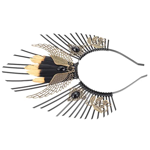 Warmhm Stirnband Kopfschmuck Stilvolles Party Haarband Diy Dekor Festival Stirnband Tanzparty Kopfschmuck Haltbares Material Leicht Zu Tragen von Warmhm