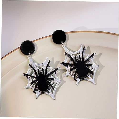 Warmhm Gothic Halloween Ohrstecker Spinne Leichtes Ohrschmuck Damen Statement Ohrhänger Party Zubehör Modisch Langlebig von Warmhm