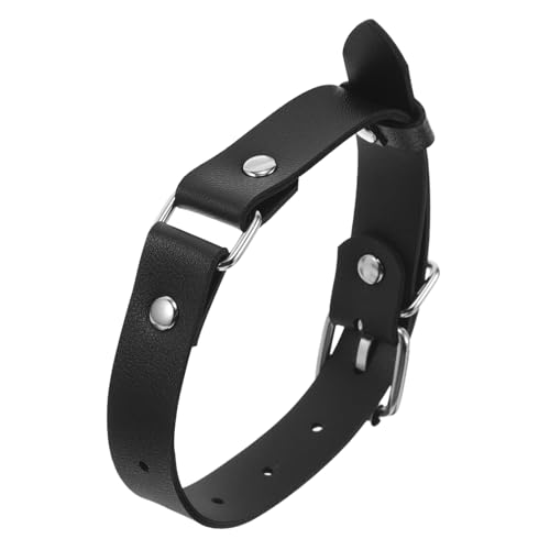 Warmhm Gothic Punk Style Verstellbares PU Kunstleder Armband Retro Armlet für Männer und Frauen und für Verschiedene Outfits von Warmhm