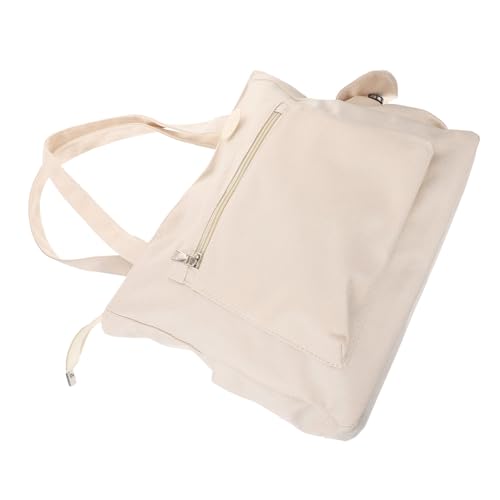 Warmhm Große Canvas Einkaufstasche Damen Vielseitige Tragetasche mit Hoher Kapazität Langlebige Handtasche aus Robustem Baumwollstoff als Schulter und Umhängetasche für Alltag und von Warmhm