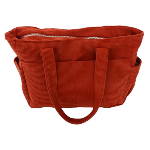 Warmhm Große Canvas-handtasche Damen Lässige Umhängetasche mit Robustem Wasserabweisendem Segeltuch und Geräumigem Innenfach für Alltag Uni und Reisen Stilvoller Japanischer Minimalismus von Warmhm