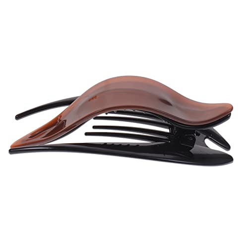 Warmhm Große Haarspange Damen Haaraccessoire Flach für Dünnes und Dickes Haar Acetat Haarklammer für Frisuren Robust und Langlebig von Warmhm