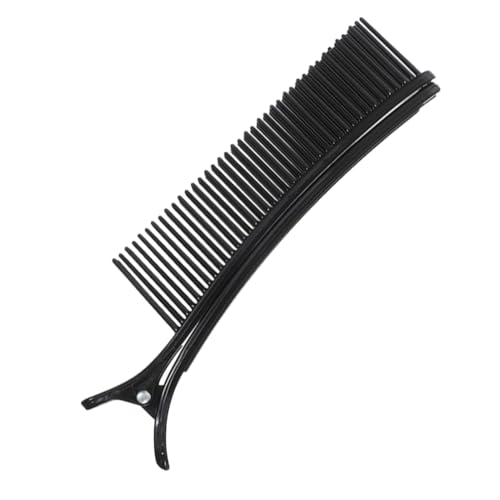 Warmhm Haar-Styling-Clip Kunststoff-Styling-Abteilungsclips Friseur-Positionierungsklemme Salon-Haar-Trennklammer Für Frauen (Schwarz) von Warmhm