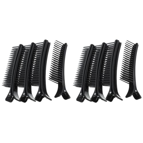 Warmhm Haar-Styling-Clip Kunststoff-Styling-Abteilungsklammern Friseur-Positionierungsklammer Salon-Haartrennklammer Für Frauen (8 Stück) von Warmhm