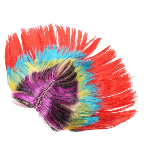 Warmhm Bunte Perücken Modische Partyperücken Aus Kunsthaar Bezaubernde Cosplay-perücken Als Kopfschmuck Lustige Partyperücken Für Maskeraden Kostüm-cosplay-perücken von Warmhm