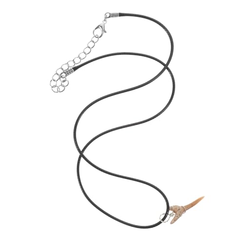 Warmhm Haifischzahn Anhänger Halskette für Damen und Herren Leichtes Unisex Design aus Sicherem Material Modischer Schmuck für Altersgruppen Einzigartiger Stil von Warmhm
