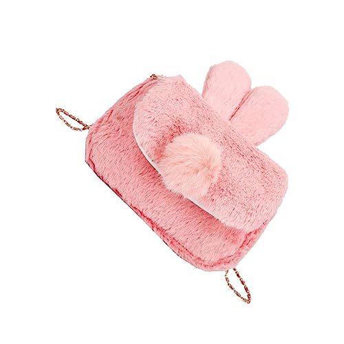 Warmhm Hasen-umhängetasche Aus Plüsch Kreative Schultertasche Mit Häschen-Design Multifunktionale Aufbewahrungstasche Für Mädchen Und Frauen Leicht Und Tragbar Für Alltag Und Outdoor von Warmhm